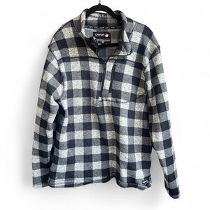 Canada Weathergear Plaid Pullover Size XL